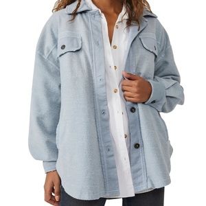 We the Free Ruby Fleece Shirt Jacket